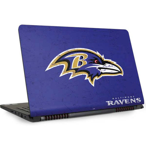 NFL Baltimore Ravens Distressed Dell Inspiron Skin